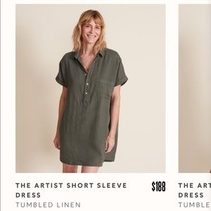 Grayson shirt dress, size small NWT